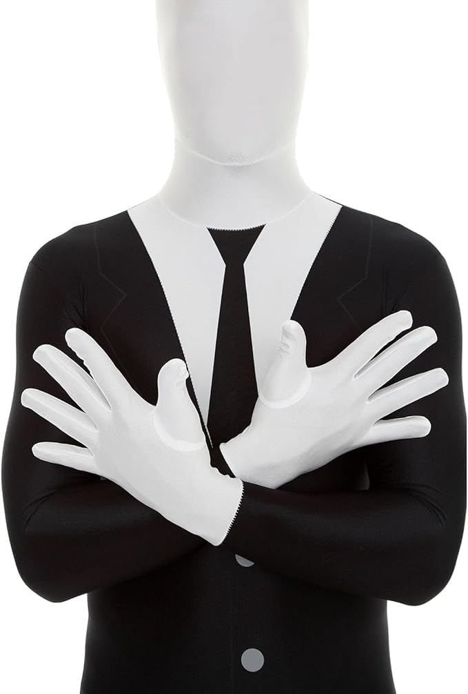 Morphsuits بدلة مورف سوت سلايندر مان للرجال البالغين، بدلة سلايندر مان للبالغين، بدلة مورف سوت المخيفة سلايندر مان، بدلة مورف سوت توكسيدو، متوسط - Image 1